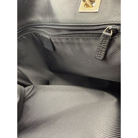 GUCCI GG Canvas Tote*Black Excellent Pre-loved Condition! Perfect for EVERY DAY! - Picture 10 of 16